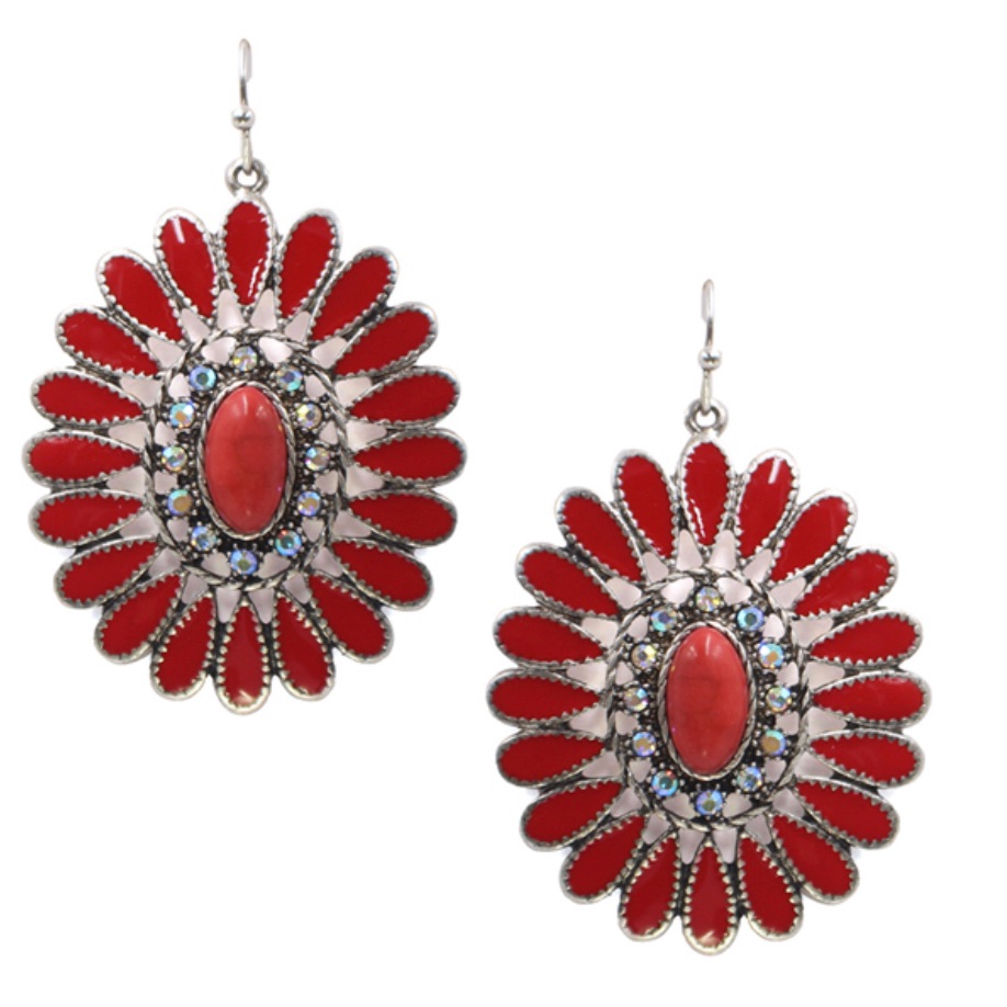 Casting Stone Earring